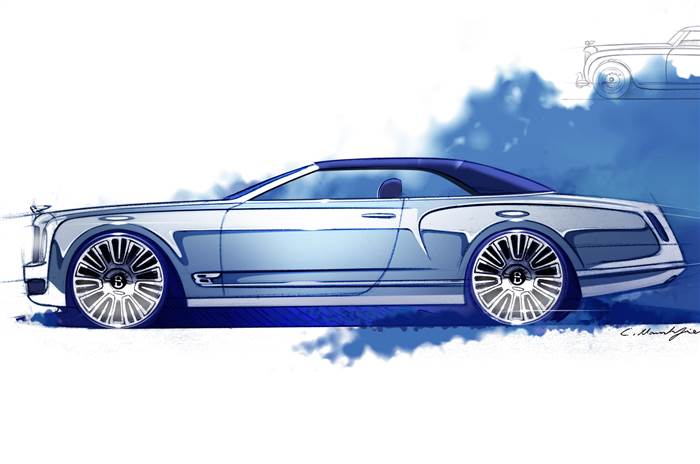 New open-top Bentley Mulsanne previewed  